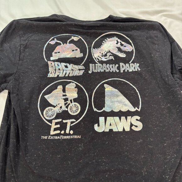 Universal Studios Jurassic Park-ET-Jaws-Back To the Future Tee Med Lot N - Picture 5 of 5